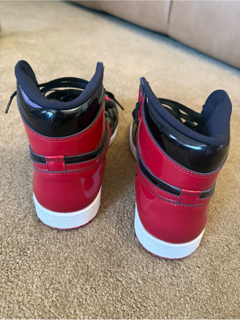 Jordan• 1 High Retro OG in Patent Bred